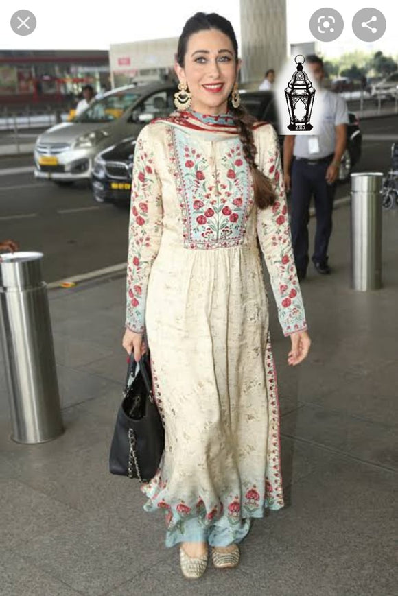 Karisma Kapoor In Raw Mango in Kochi | Kurti designs, Kurta designs women,  Stylish dress designs